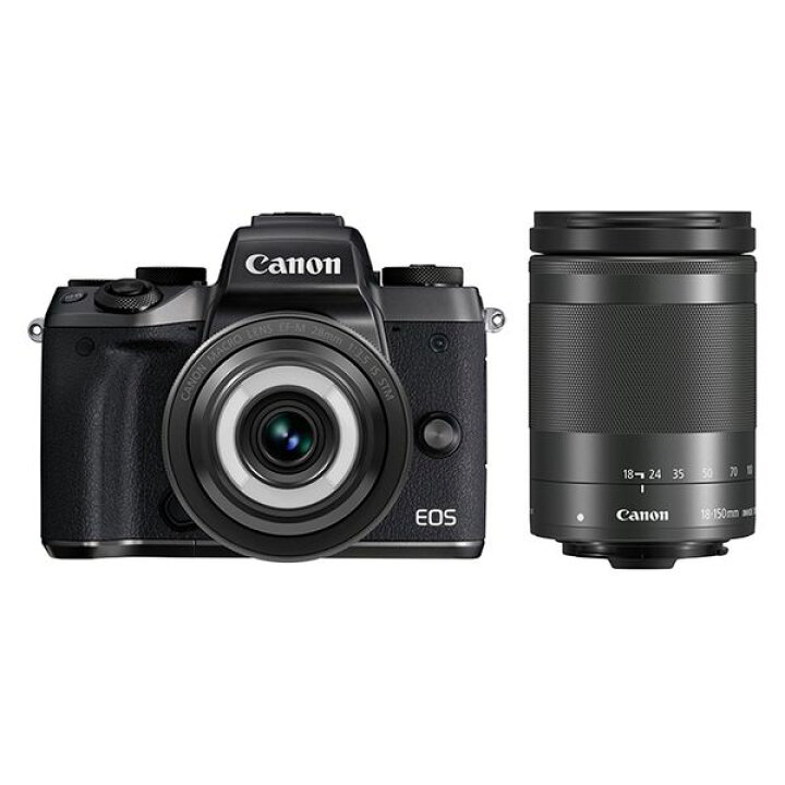 楽天市場】【中古】【1年保証】【美品】Canon EOS M5 28mm 18-150mm 