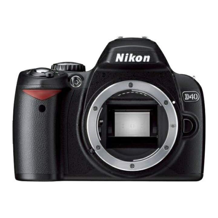 楽天市場】【中古】【1年保証】【美品】Nikon D40 ブラック ボディ 