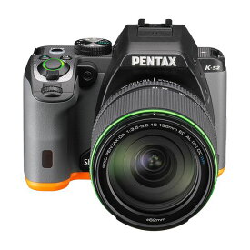 【中古】【1年保証】【美品】PENTAX K-S2 18-135mm WR レンズキット ブラック×オレンジ