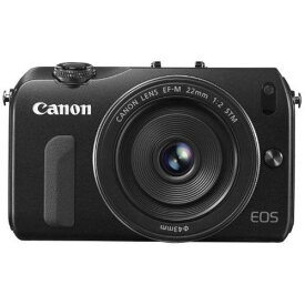 【中古】【1年保証】【美品】Canon EOS M EF-M 22mm F2 STM ブラック