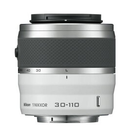 【中古】【1年保証】【美品】Nikon 1 VR 30-110mm F3.8-5.6 ホワイト