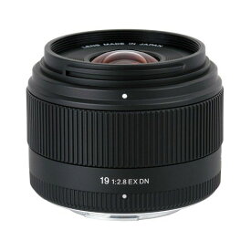 【中古】【1年保証】【美品】SIGMA 19mm F2.8 EX DN (マイクロフォーサーズ用)