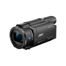 【中古】【1年保証】【美品】SONY 4Kビデオカメラ FDR-AX55 ブラック