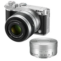 楽天市場】nikon1 j5 ダブルズームレンズキット（ミラーレス一眼カメラ  