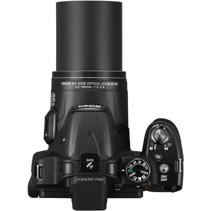 楽天市場】【中古】【1年保証】【美品】Nikon COOLPIX P520 ブラック 