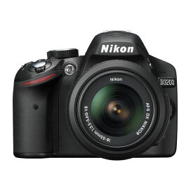 【中古】【1年保証】【美品】Nikon D3200 AF-S 18-55mm VR ブラック
