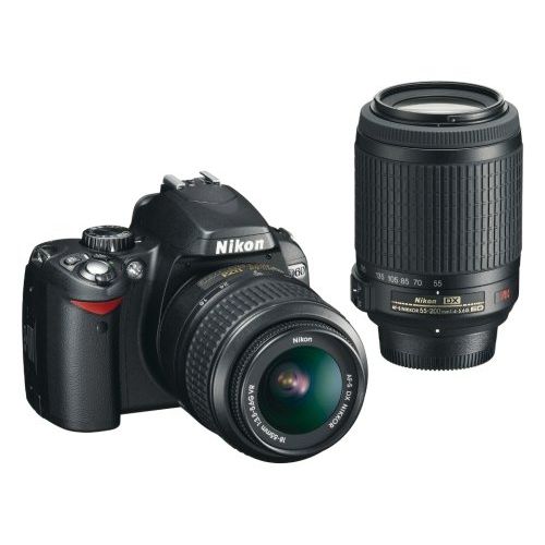 中古 Nikon D60 セール品 18-55mm VR 55-200mm １年保証 美品 新作 ダブルズームキット