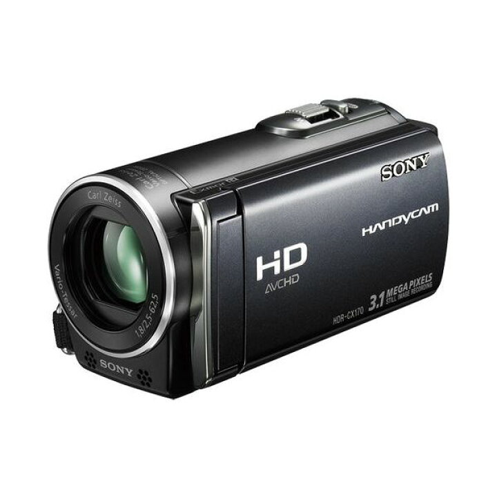 楽天市場】【中古】【1年保証】【美品】SONY HDR-CX170 ブラック 