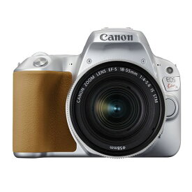 【中古】【1年保証】【美品】Canon EOS Kiss X9 レンズキット シルバー