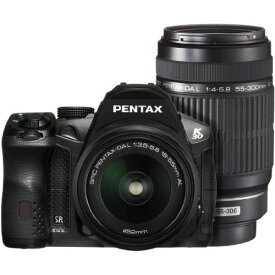 【中古】【1年保証】【美品】PENTAX K-30 ダブルズームキット DAL 18-55mm DAL 55-300mm ブラック