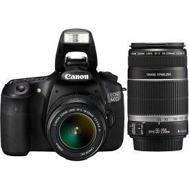 【中古】【1年保証】【美品】Canon EOS 60D ダブルズームキット 18-55mm IS + 55-250mm IS