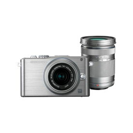 【中古】【1年保証】【美品】OLYMPUS E-PL3 ダブルズームキット シルバー