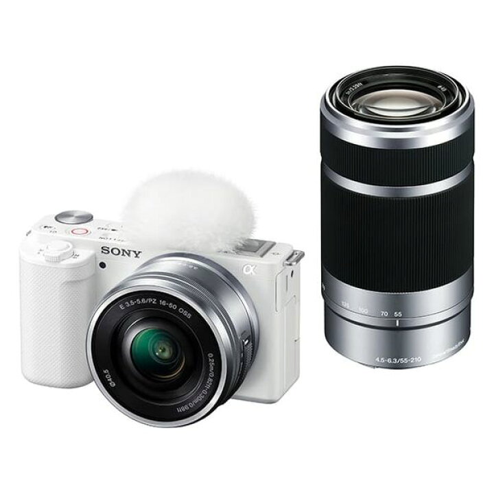楽天市場】【中古】【1年保証】【美品】SONY VLOGCAM ZV-E10 ダブル 