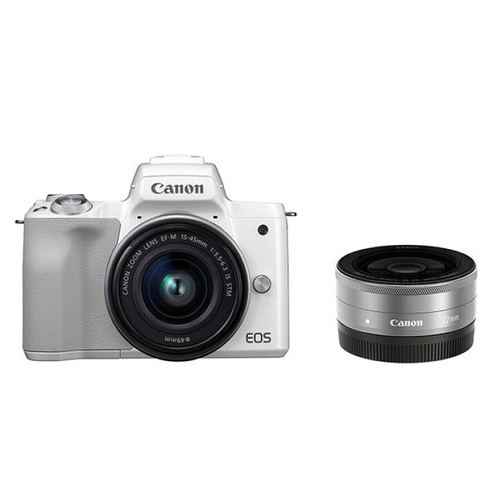 楽天市場】【中古】【1年保証】【美品】Canon EOS Kiss M ダブル 
