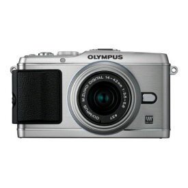 【中古】【1年保証】【美品】OLYMPUS E-P3 レンズキット シルバー