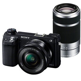 【中古】【1年保証】【美品】SONY NEX-6Y ダブルズームキット 16-50mm + 55-210mm