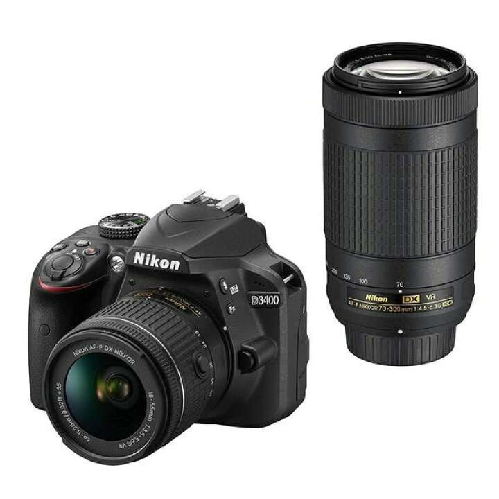 楽天市場】【中古】【1年保証】【美品】Nikon D3400 ダブルズーム 