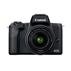 【中古】【1年保証】【美品】Canon EOS Kiss M2 EF-M 15-45 IS STM レンズキット ブラック