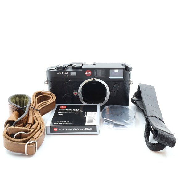 【中古】【１年保証】【美品】Leica M6 LEITZ WETZLAR 刻印 ブラック ボディ [10404]