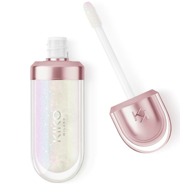 【イタリア発！KIKO MILANO】日本未発売大人気3D ハイドラ リップオイル 、モイスチャライジング リップオイル ラメを散りばめたパールのリップオイルが唇を煌びやかに彩るこれであなたも愛され唇完成