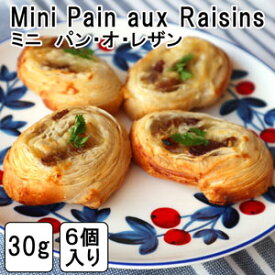 発酵後冷凍フランス産ミニ　パン　オ　レザン mini pan aux raisins