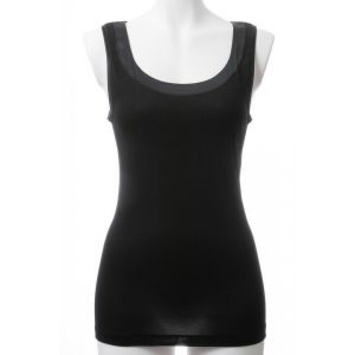 楽天市場 国内正規品 ポイント10倍 オスカリート Oscalito タンクトップ タンク レディース インナー アイテム 最上級 コットン 100 綿100 高級 インポート ランジェリー 敏感肌 優しい 肌触り 長持ち 汗 吸収 夏用 イタリア プレゼント 黒 ブラック S M L