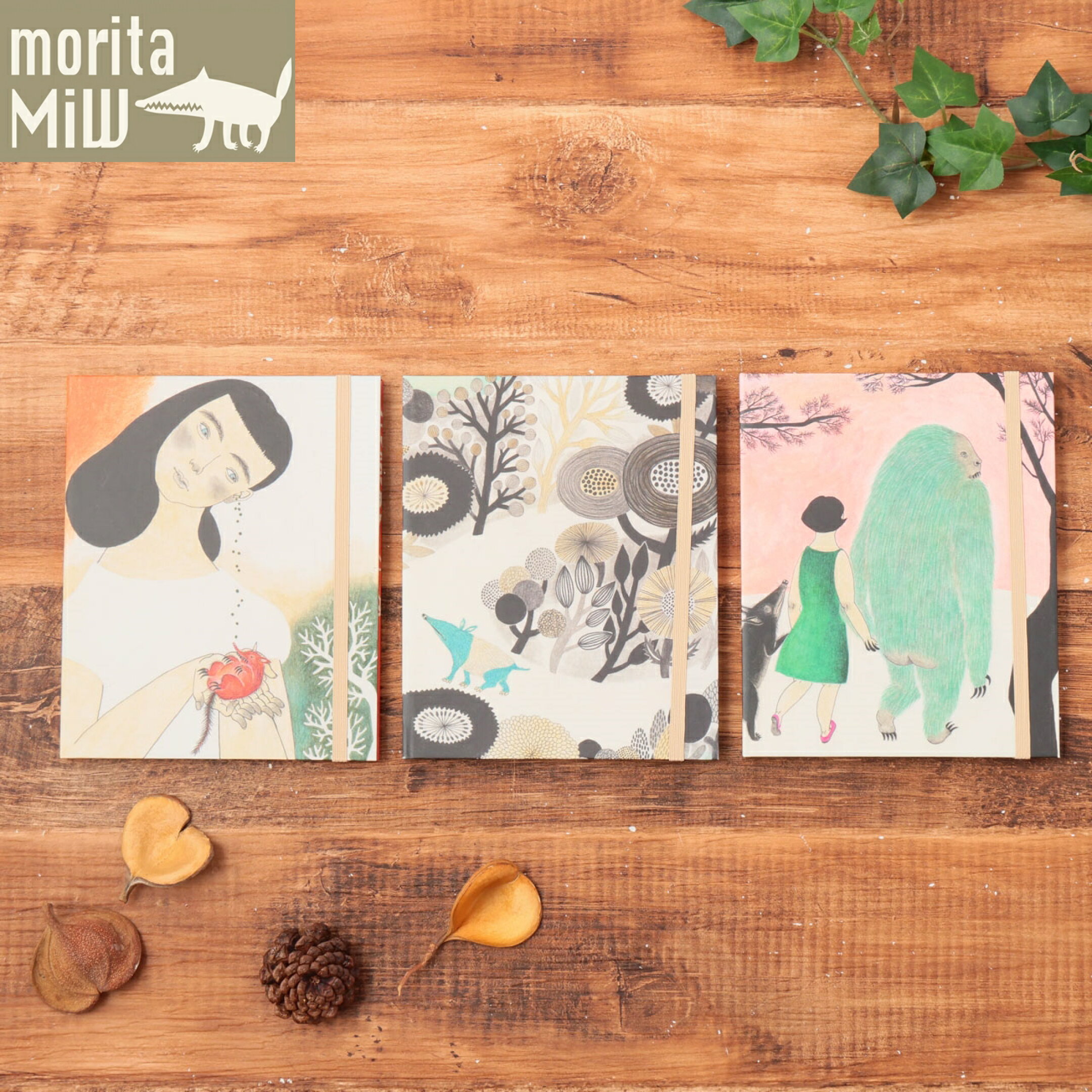 森田MiWデザインのステーショナリーは、日常使いのノートや文具に特別な物語と鮮やかな色彩をプラス。学生から社会人まで年齢を問わず使え、「ちょっとしたお礼」や「新しいスタート」のギフトに最適で、記憶に残るプレゼントになります。