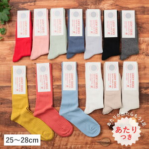 �C�� �\�b�N�X ���b�L�[�\�b�N�X LUCKY SOCKS ���C�g���u�\�b�N�X Light Rib Socks �����Y �I�[���V�[�Y�� �V���v�� ���K �R�b�g�� ���{�� �M�t�g �v���[���g 25-28cm LS-7001 Ls014