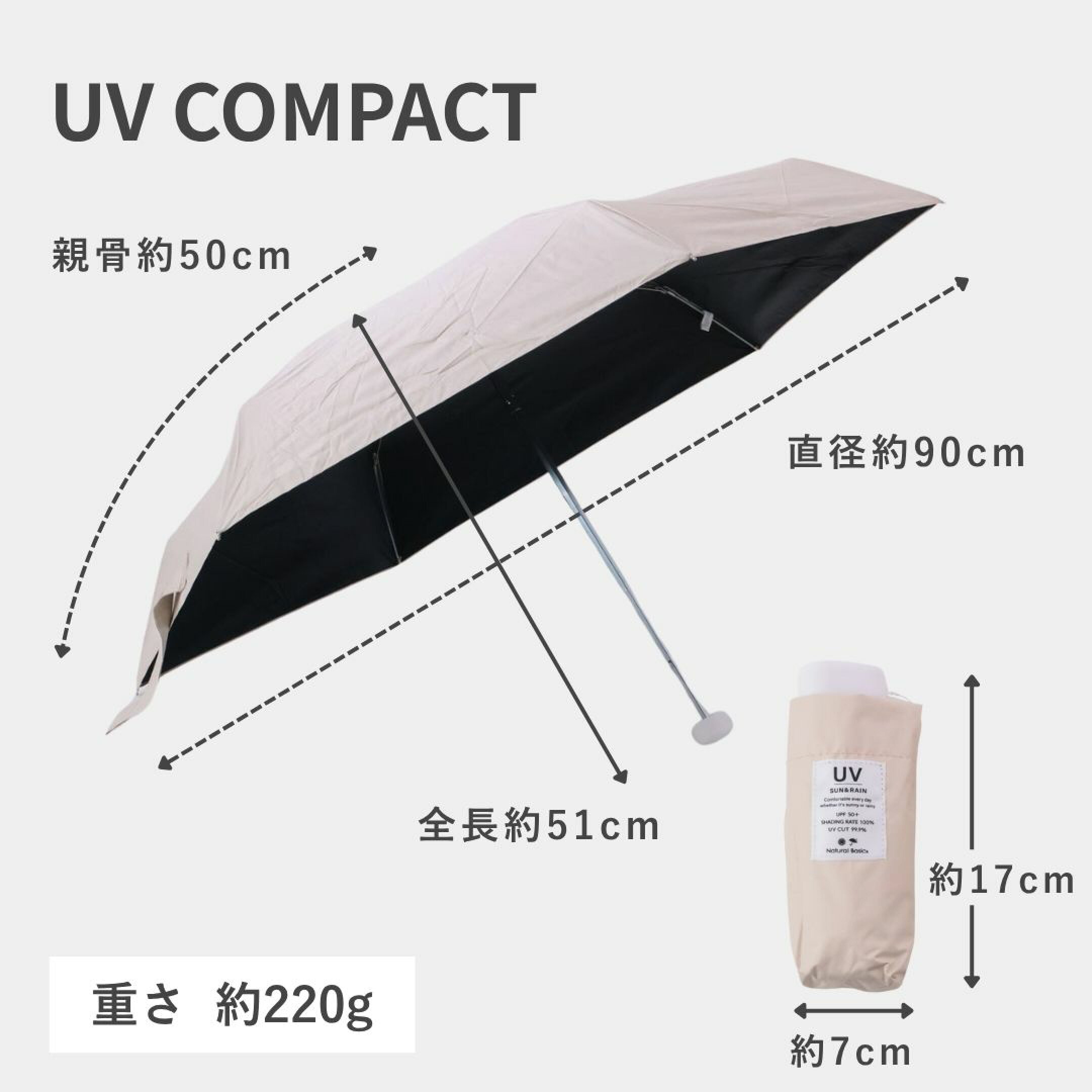季節を問わず活躍する折りたたみ傘は、プレゼントにもぴったりのアイテム。晴雨兼用でスマホのようにコンパクトなサイズ感の折りたたみ傘なら、夏の暑い日差しも突然の雨もスマートに対応できます。