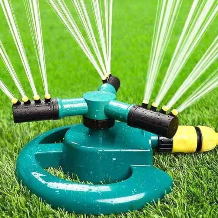 楽天市場】芝生 スプリンクラー 散水 散水機 家庭用 自動回転式 360度 