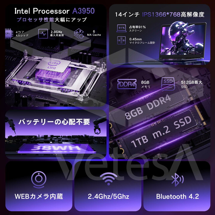 楽天市場】【Office搭載】【楽天1位！】ノートパソコン 新品第13世代 