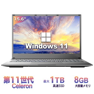 m[gp\R Vi Officet SҌ ݒ Win11 Pro {L[{[h e[N Celeron N4000[:8GB SSD:128GB IPSLp15.6^t WebJ 10L[ USB 3.0 miniHDMI @
