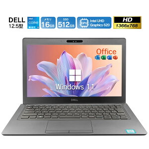 SSZ[ő唼zIp\R m[gp\R m[gPC DELL LATITUDEDELL Intel8Core i5 DDR4 SDRAM ?Intel UHD Graphics 620 1.6GHz LAN[q Bluetooth HDMI VGA 16GB SSD512GB X^_[hf 12.5C` 12
