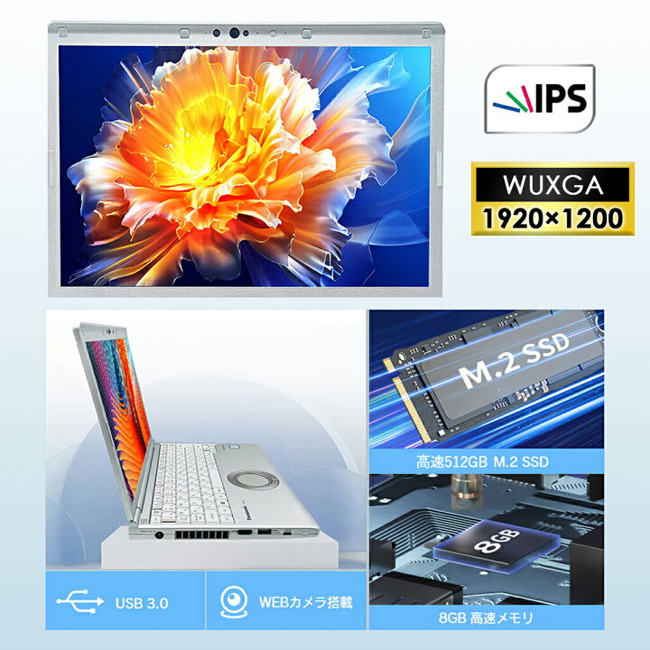 楽天市場】2025年5月入荷!!第10世代 Core i5 ノートパソコン 中古 
