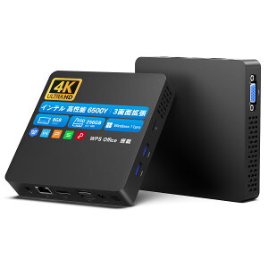 �f�X�N�g�b�v�~�jPC ����ҏW Office�t�� �f�X�N�g�b�v�p�\�R�� �ȃX�y�[�X���^ pc Windows11 Intel 14���� 6500Y �ő�3.4GHz Win11 Office�t�� ������8GB 256GTB SSD ���^pc WiFi Bluetooth �~�jPC �p�\�R�� b20y-minipc