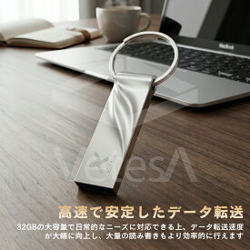 シリコンパワー　32GB USBメモリ USB2.0 高速USB亜鉛合金ボディ 防水 防塵 耐衝撃 永久保証Windows/Mac対応(32GB)
