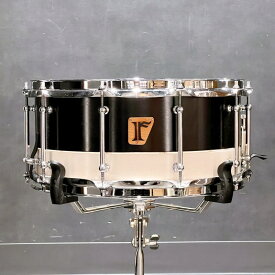 riddim 【USED】 #15. Maple 10ply Separated Shell 14×6.5 [Charcoal Black/Ivory] (ユーズド やや使用感あり)