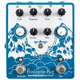 あす楽 EarthQuaker Devices Avalanche Run Stereo Delay & Reverb (新品)