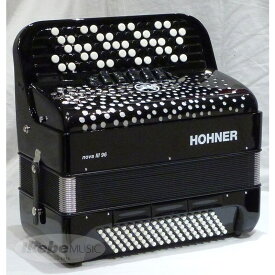 Hohner 【デジタル楽器特価祭り】Nova III 96 BLK【カラー：ブラック】【1台限定・超特価！】【クロマチックアコーディオン・カラー：ブラック】 (新品)