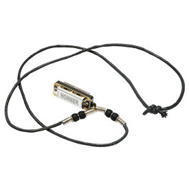 Hohner Mini Harmonica Necklace (Black) (アウトレット 美品)