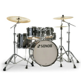 SONOR SN-AQ2ST #TSB [AQ2 STUDIO Shell Set / Transparent Stain Black] 【シンバル、ハードウェア別売】 (新品)