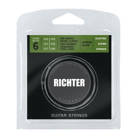 Richter Straps 【夏のボーナスセール】 ＃1805 Electric Guitar String set [10-46/Medium Gauge] (新品)
