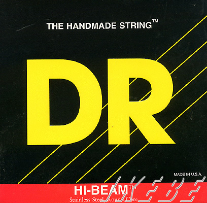 マーカスミラーやスティングも愛用するDRエレキベース弦。 DRBass Strings 4st Hi-Beam MR45