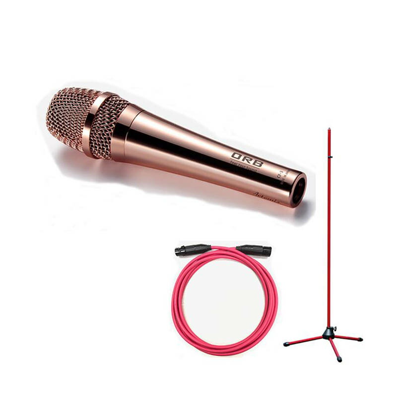 Dynamic Microphone ' Artemis 81％以上節約 series CF-3 ORB 情熱のゴールドレッド 高級感 LIVEパフォーマンスセット