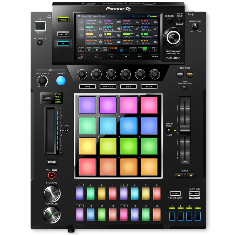 スタンドアローン型DJ向けサンプラー Pioneer DJ DJS-1000 【USBメモリ16GB×1本プレゼント！】 【ikbp1】