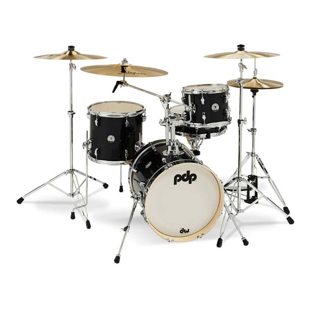 pdp by DW《ピーディーピー》 New Yorker 4pc Compact Kit [PDNY1604/BO / BD16", FT13", TT10" SD14" / Black Onyx Sparkle] ドラムセット