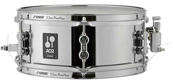 SONOR・スネアドラム  SONOR 《ソナー》 AQ2-1205SDS [AQ2 Series Steel Shell Snare Drum 12