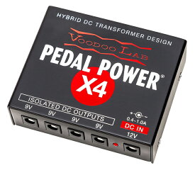 【在庫処分特価】Voodoo Lab 《ヴードゥー・ラボ》Pedal Power X4 【安心の正規品】【送料無料！】【あす楽対応】