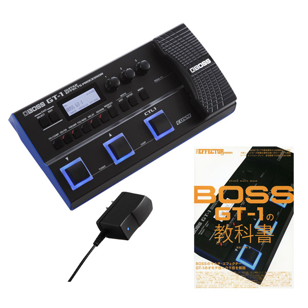 BOSS 《ボス》<br>GT-1   PSA-100S2   シンコー・ミュージック・ムック 「THE EFFECTOR BOOK PRESENTS BOSS GT-1の教科書」 <br><br>