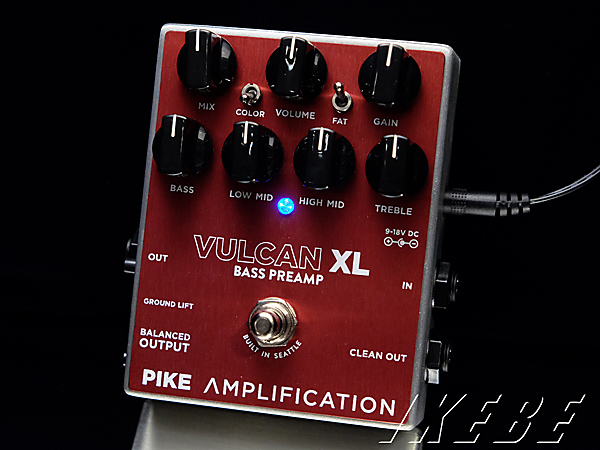 公式ストア Pike Amplification《パイク アンプリフィケーション》 チープ Vulcan Bass Preamp Overdrive XL